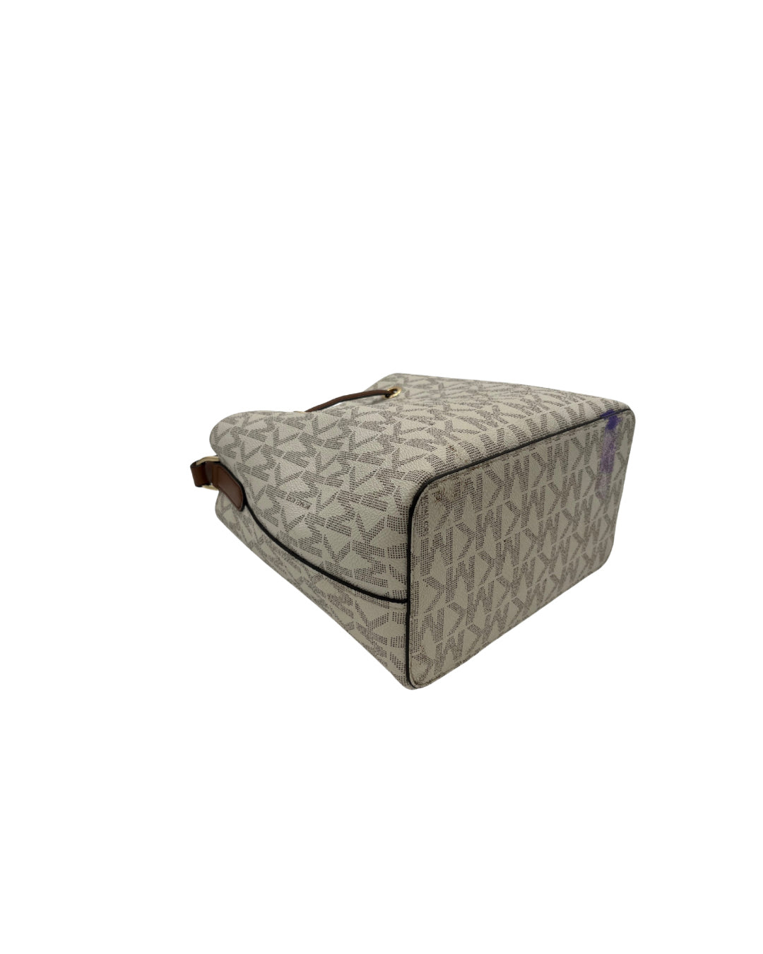 Michael Kors White Bucket Bag