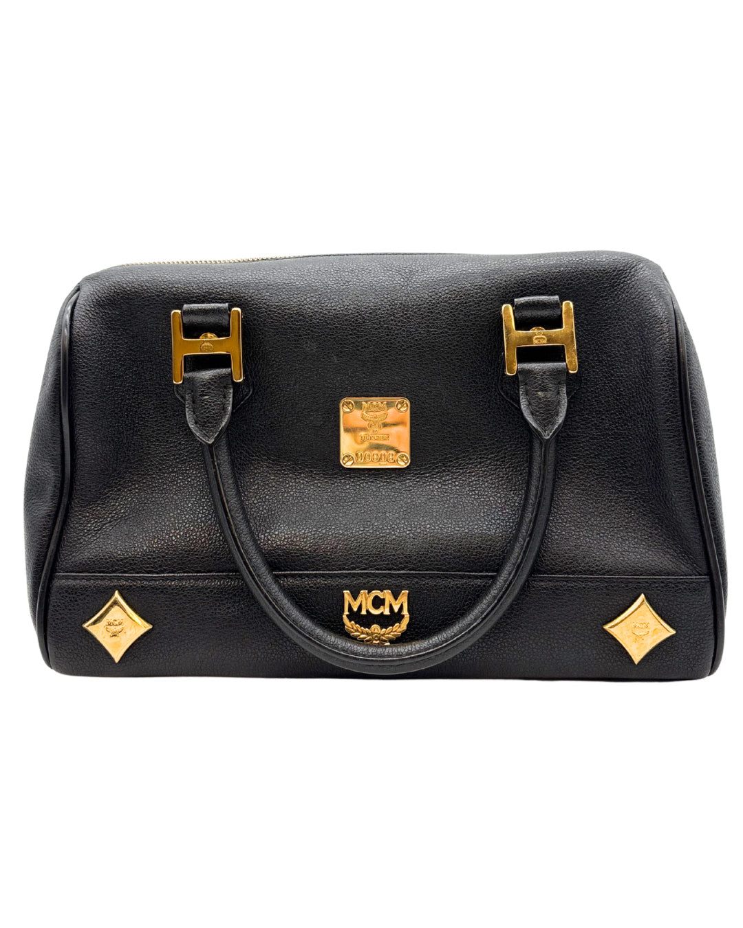 MCM Black Doctor Bag
