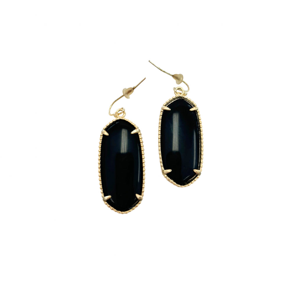 Kendra Scott Black Earrings