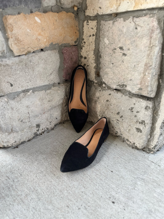 Tory Burch Size 6.5 Suede Flats