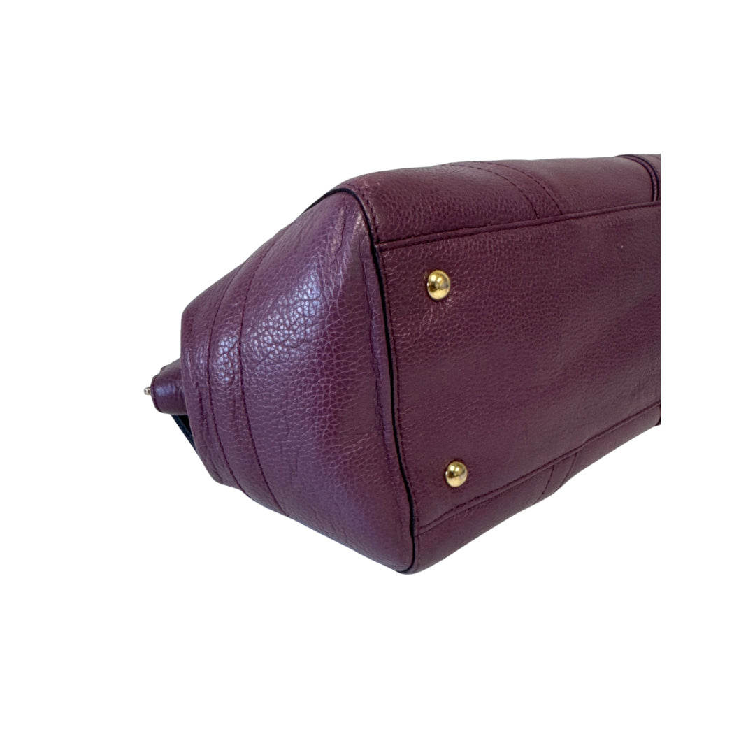 MCM Purple Handbag