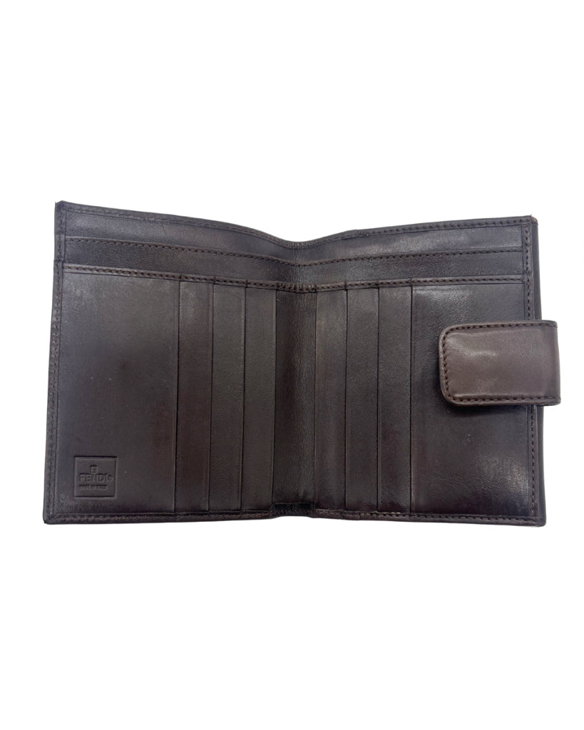 Fendi Zucca F Wallet