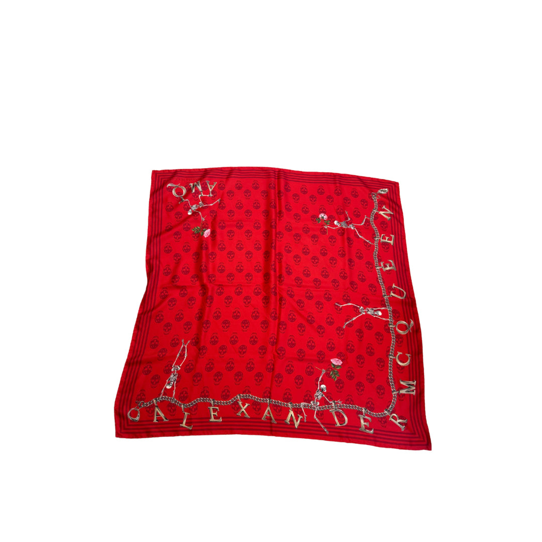Alexander McQueen Skull Scarf