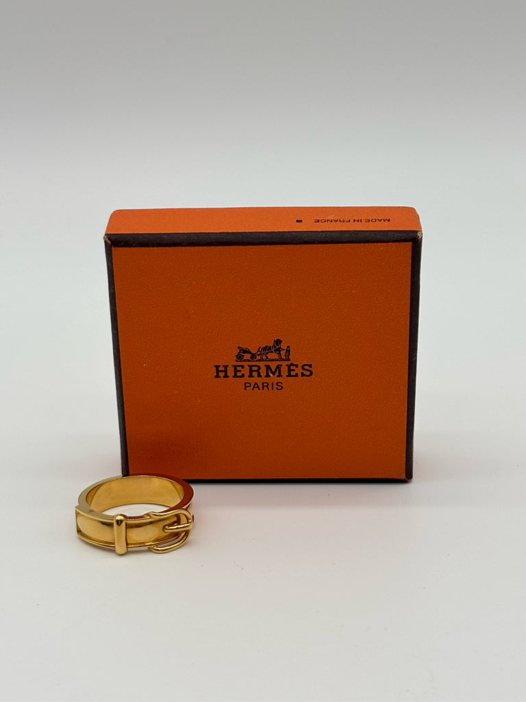 Hermes Gold Ring