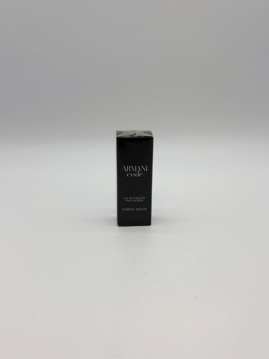 NWT Armani Code Eau De Toilette Pour Homme 0.5 FL OZ Perfume