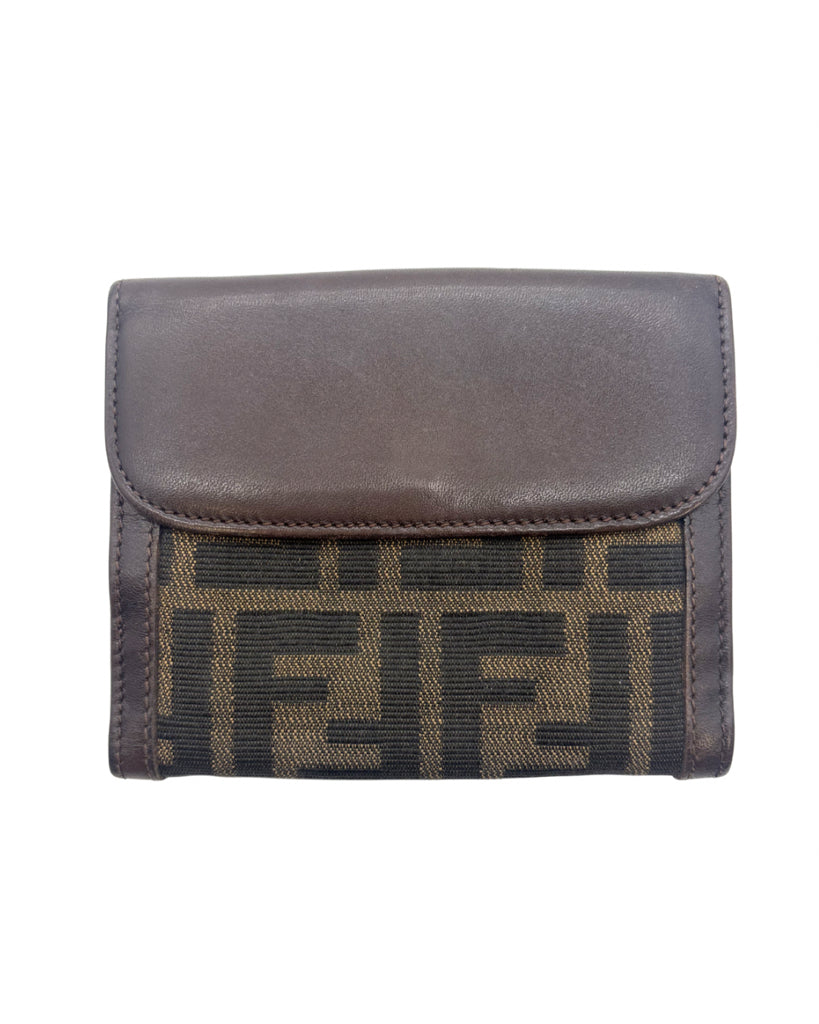 Fendi Zucca F Wallet