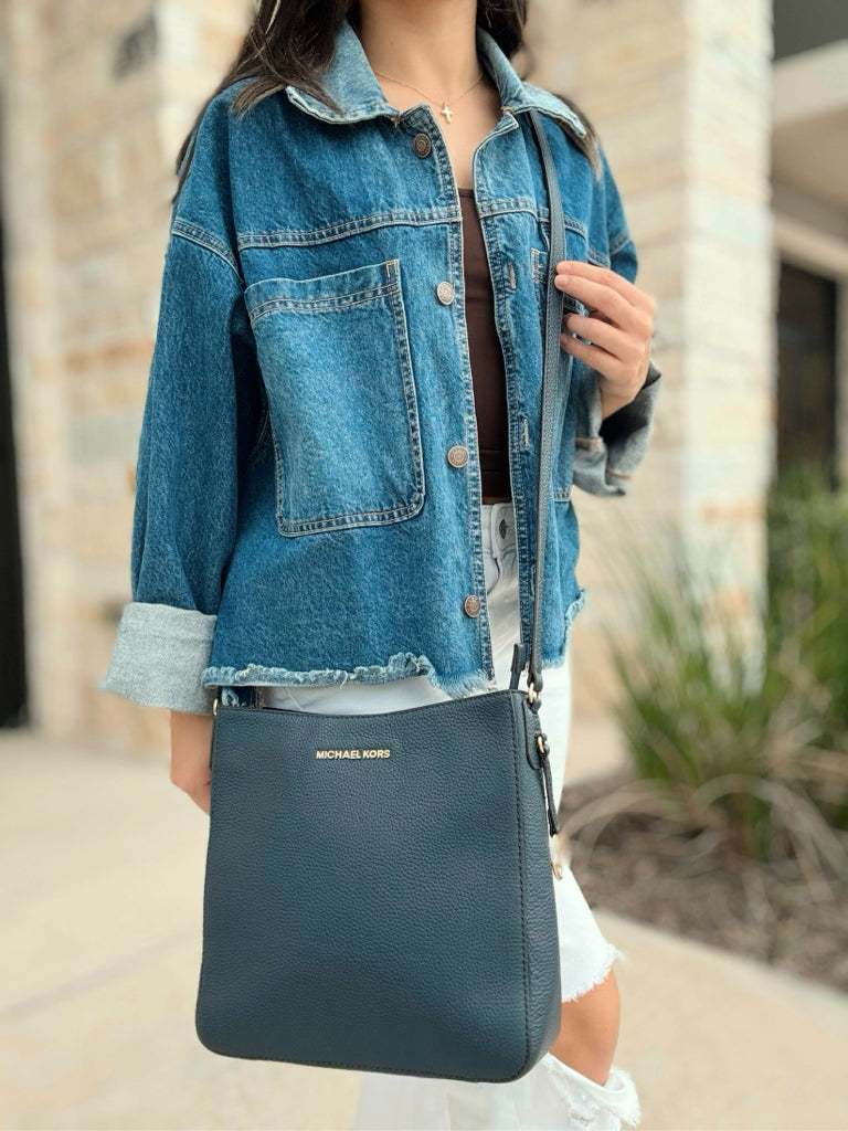 Michael Kors Navy Crossbody