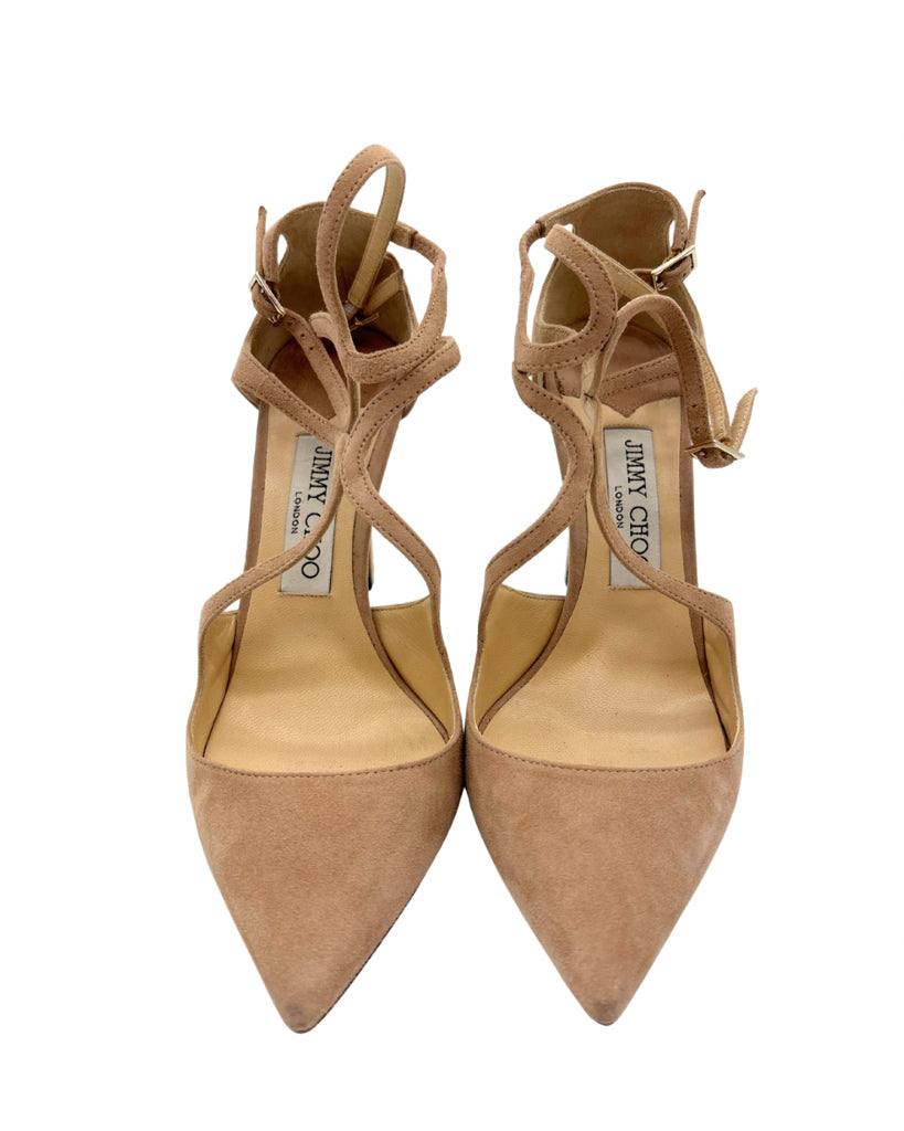 Jimmy Choo Size 37 Pointed Toe Heels
