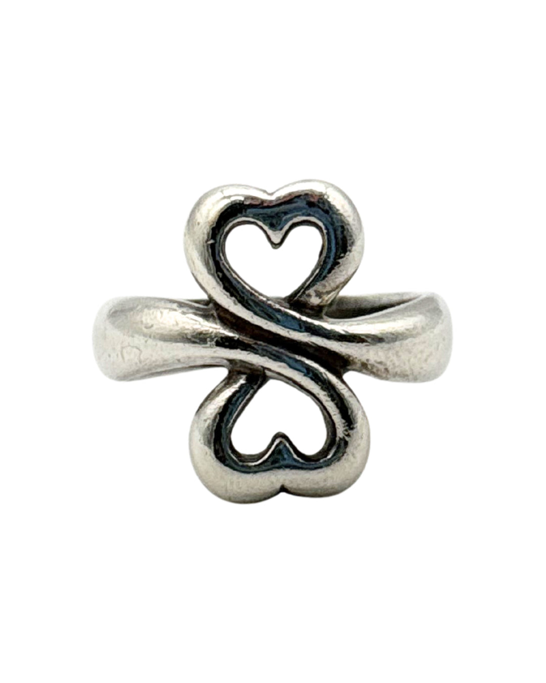 James Avery Size 7.5 Silver "Love With Out End" Ring