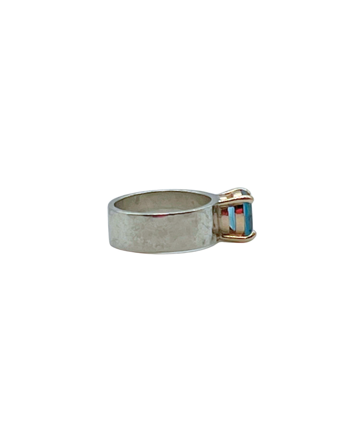 James Avery Size 4.5  Blue Gem Ring