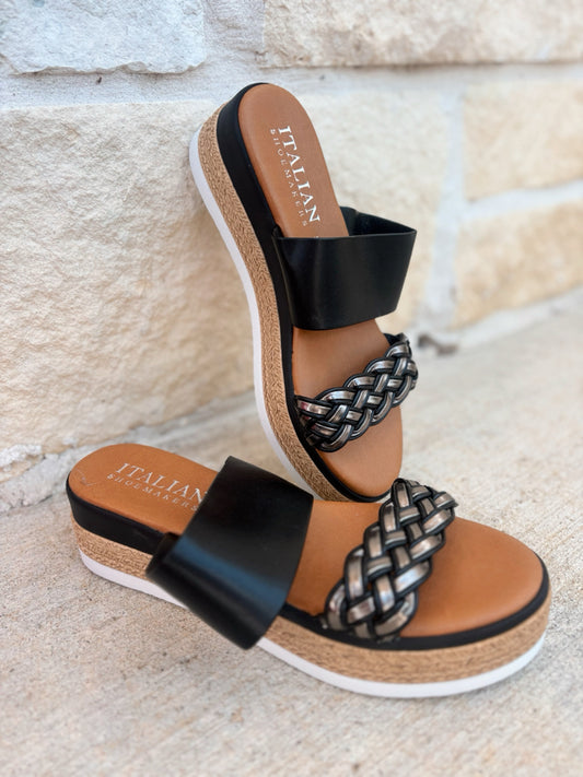 Italian Shoe Makers Size 8.5 Platforms