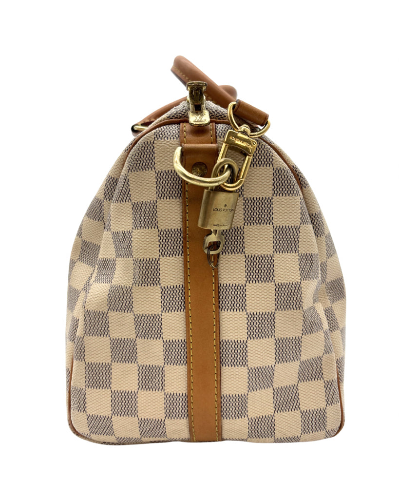 Louis Vuitton Speedy Bandouliere 30 Damier Azur