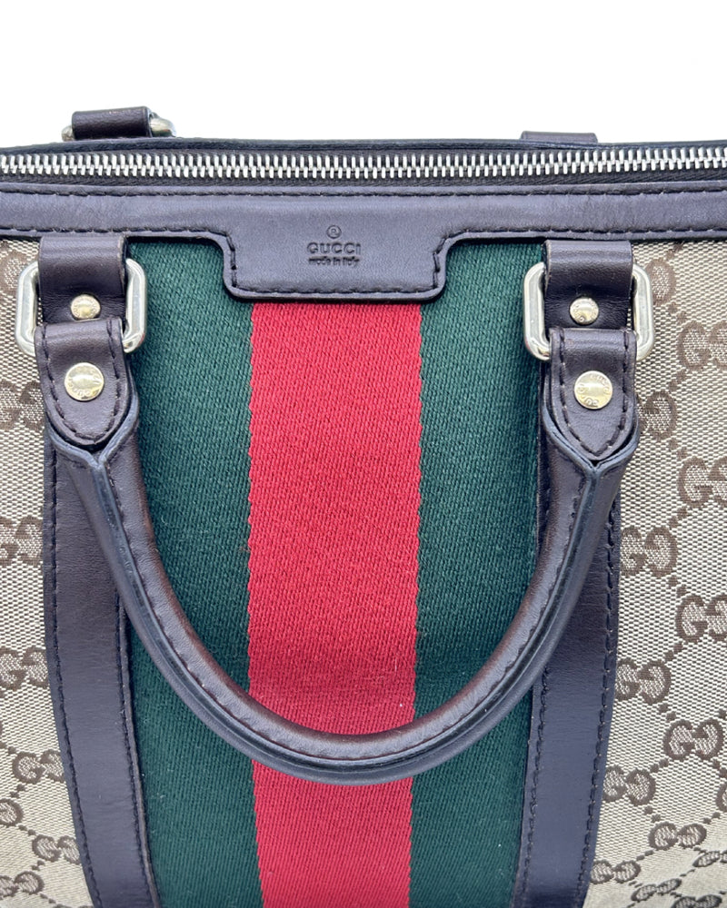 Gucci Canvas Boston