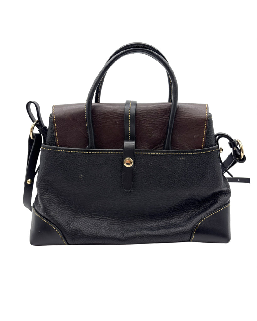 Dooney & Bourke Black and Brown Purse