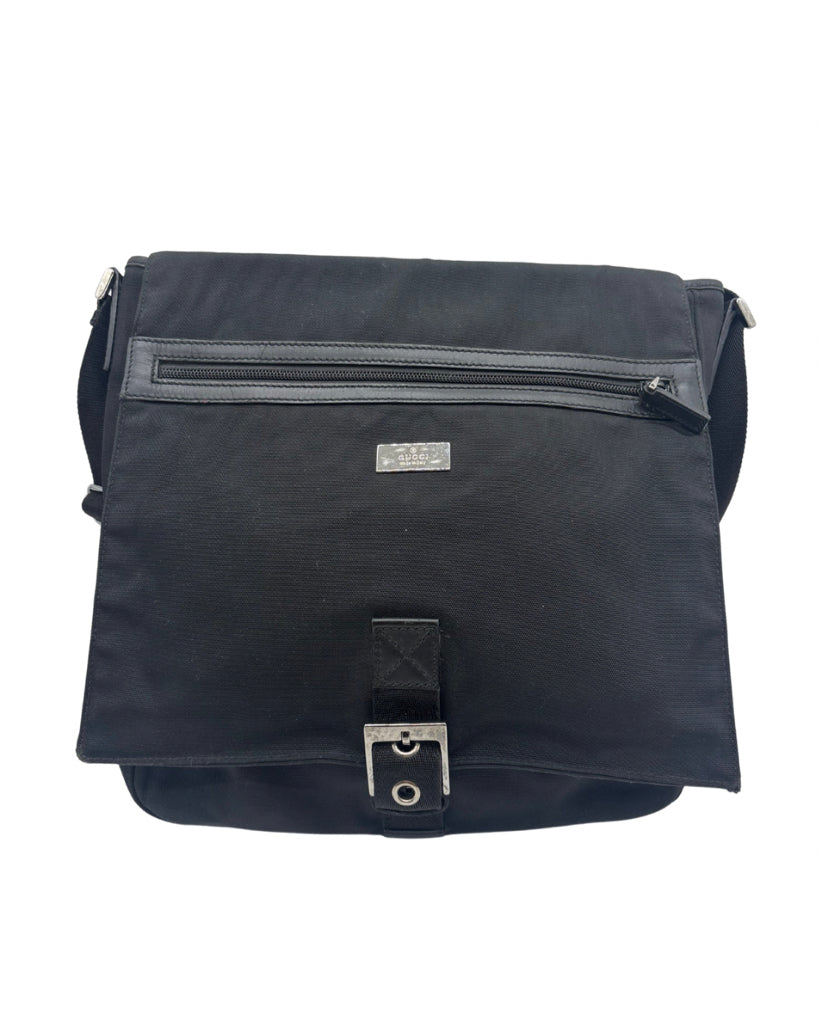 Gucci Nylon Crossbody Messenger Bag