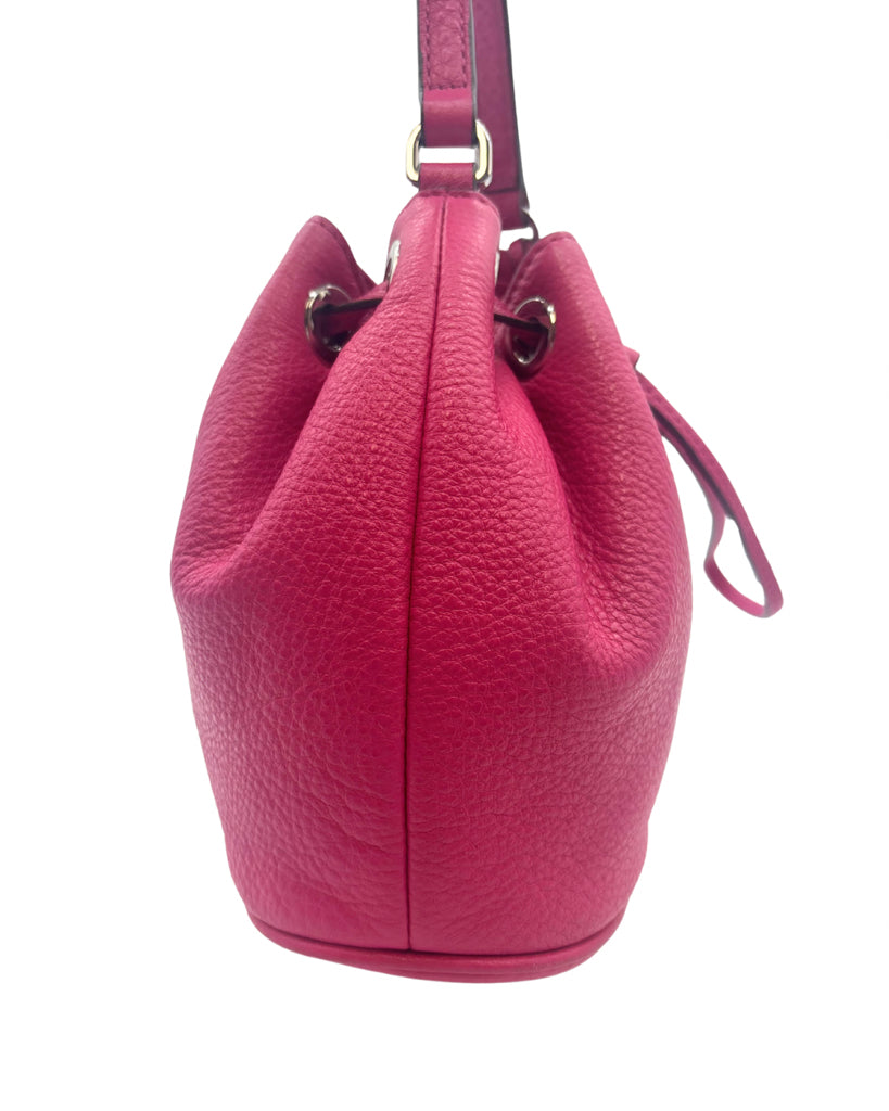 Michael Kors Pink Mini Bucket