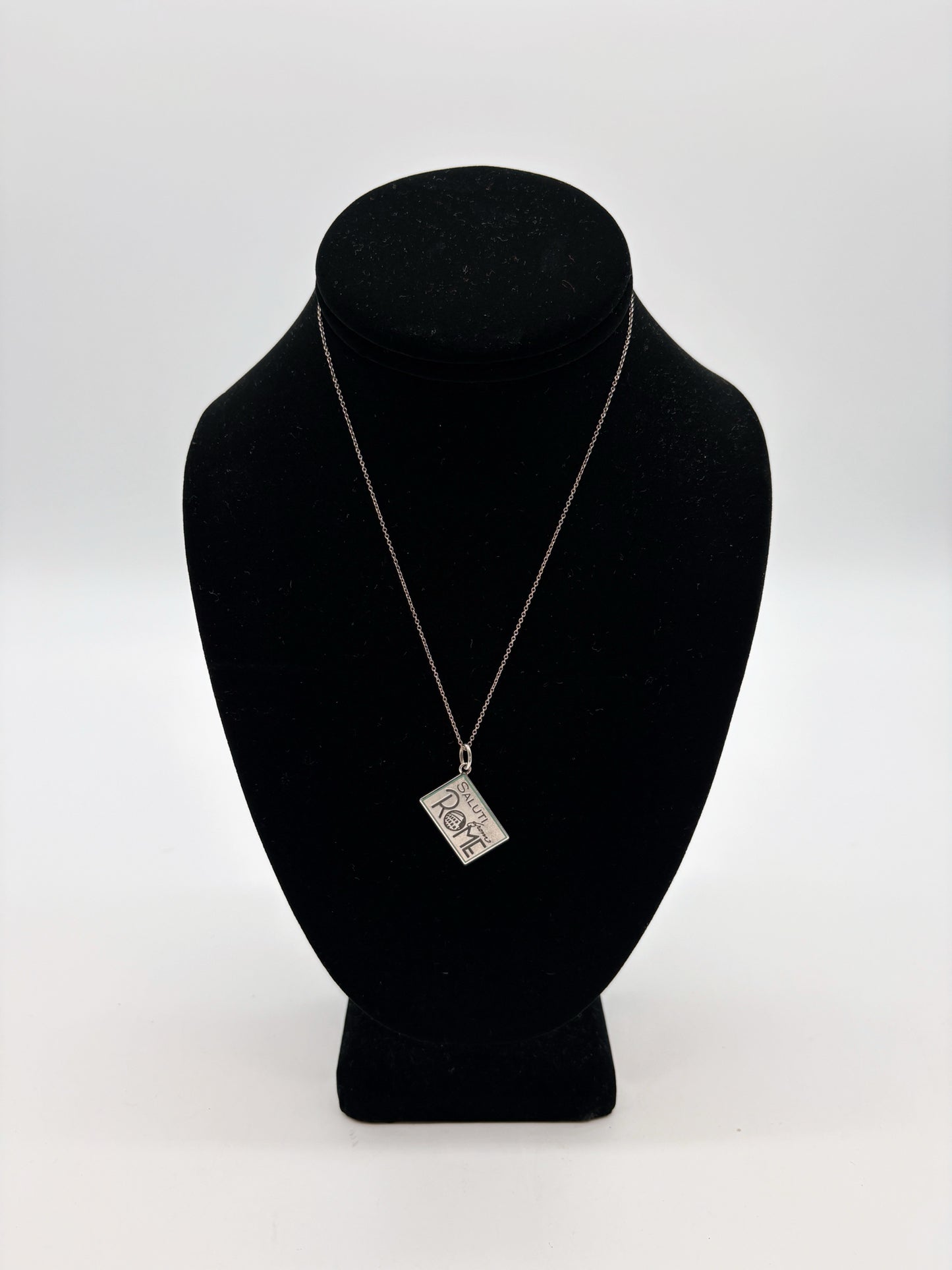 Brand Tiffany & Co. Rome Postcard Necklace