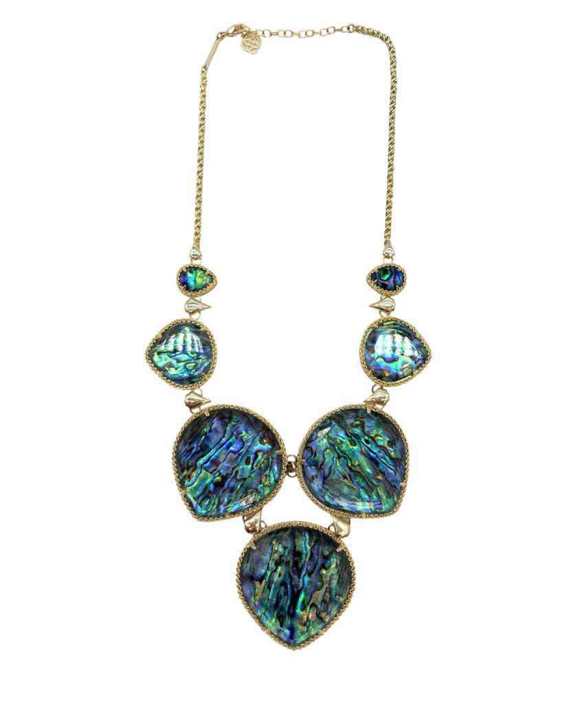 Kendra Scott Abalone Rebecca Necklace