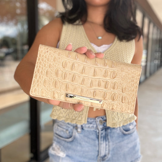 Brahmin Beige Wallet