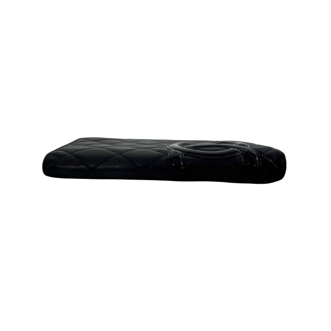 Chanel Black Bi-Fold Wallet