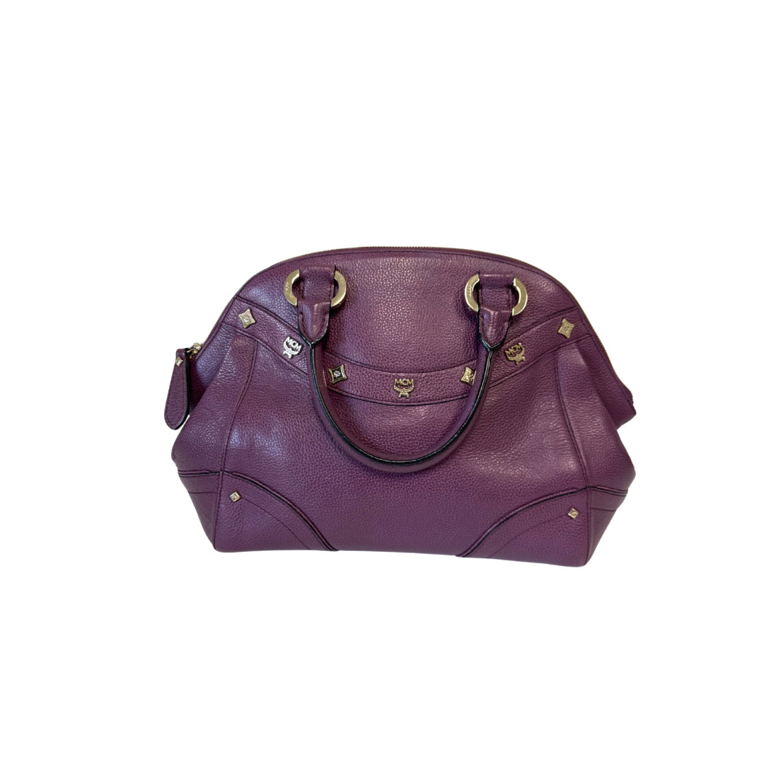 MCM Purple Handbag