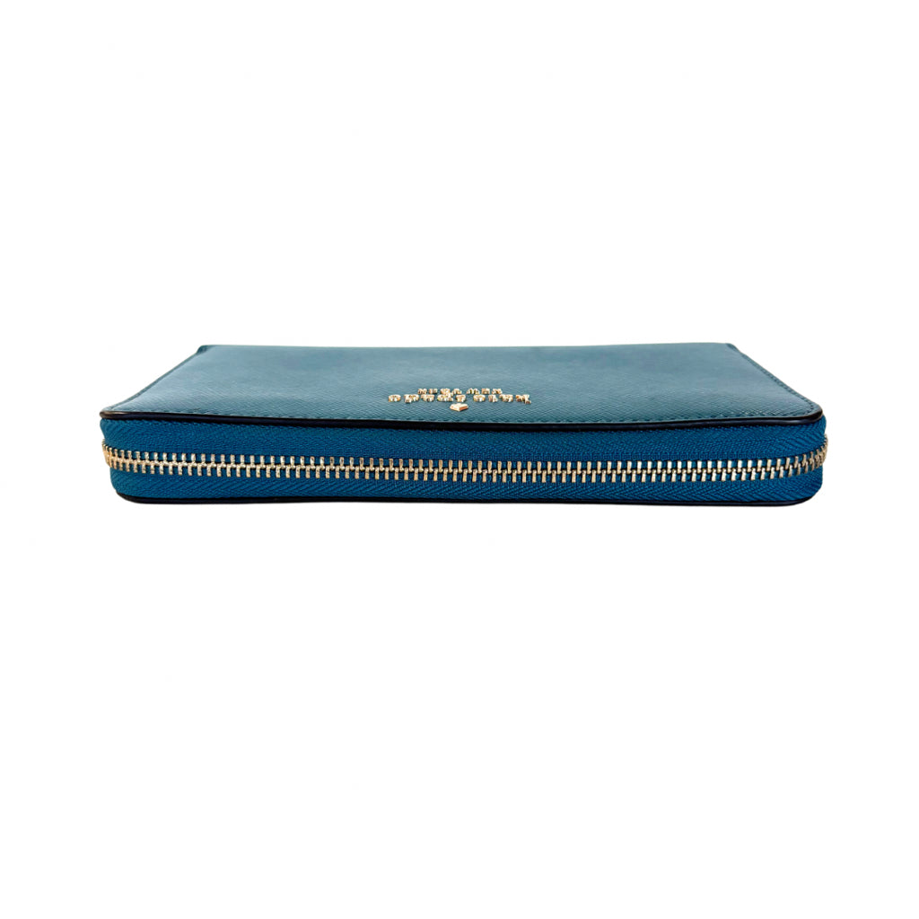 Kate Spade Teal Zippy Wallet