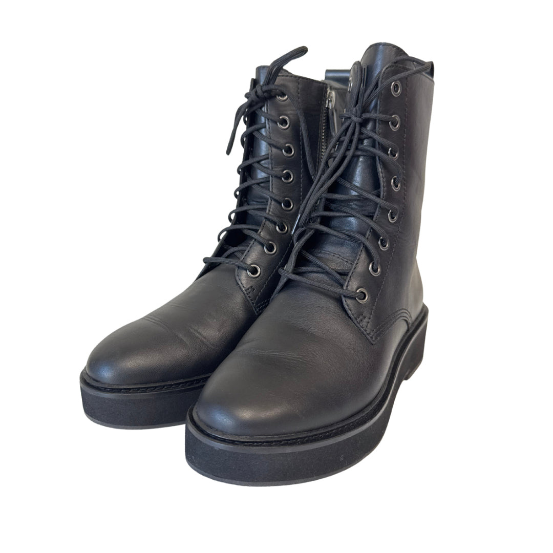 Eileen Fisher Size 7.5 Black Nelly Boots