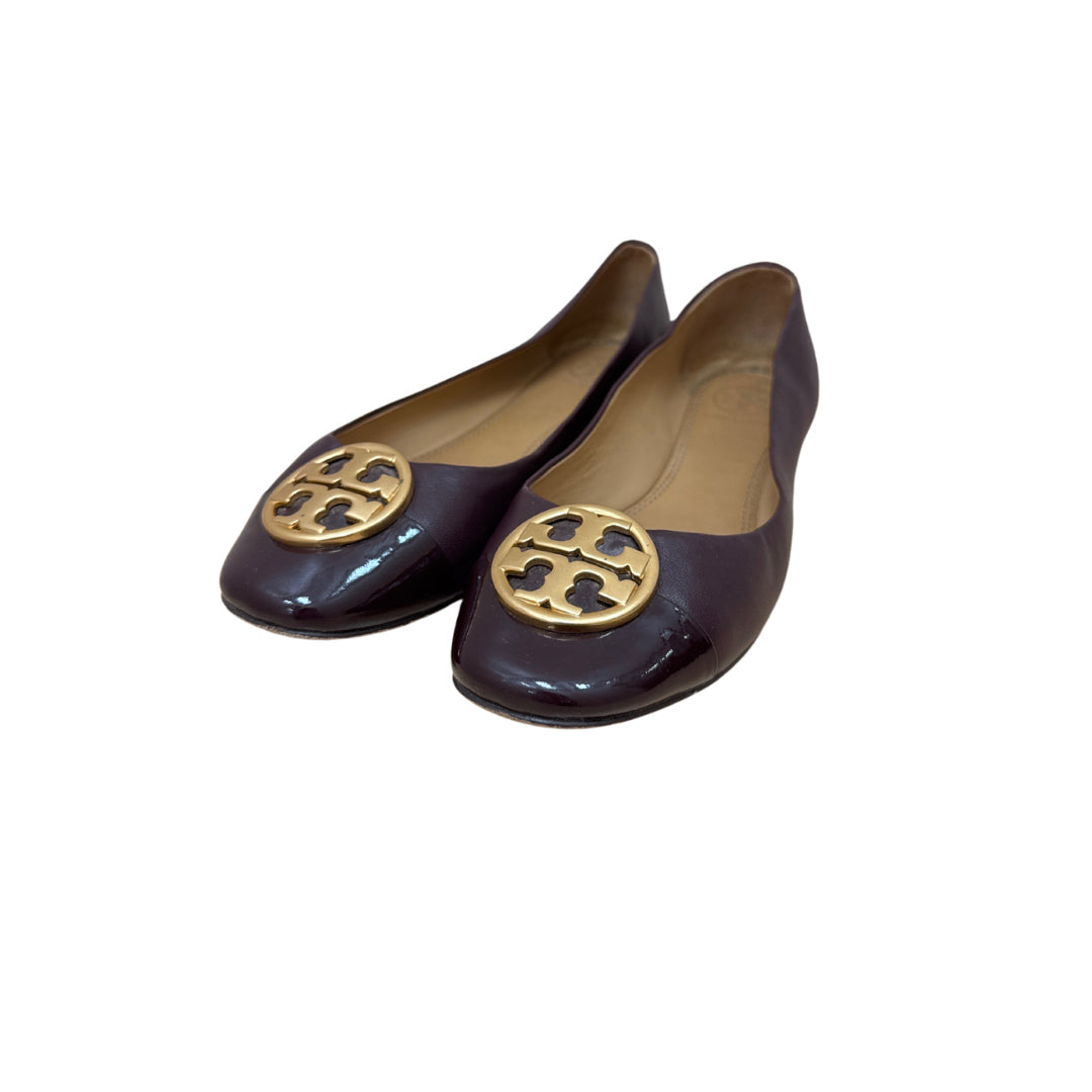 Tory Burch Size 6 Burgundy Flats