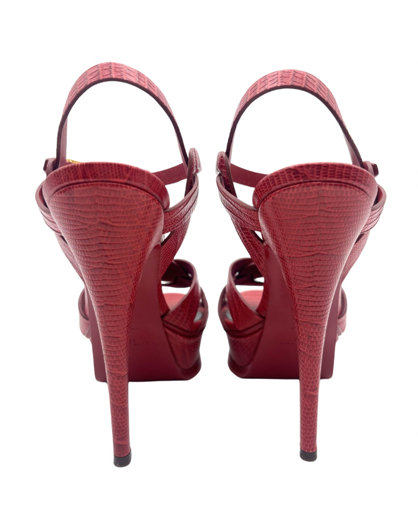YSL Size 38.5 Red Heels