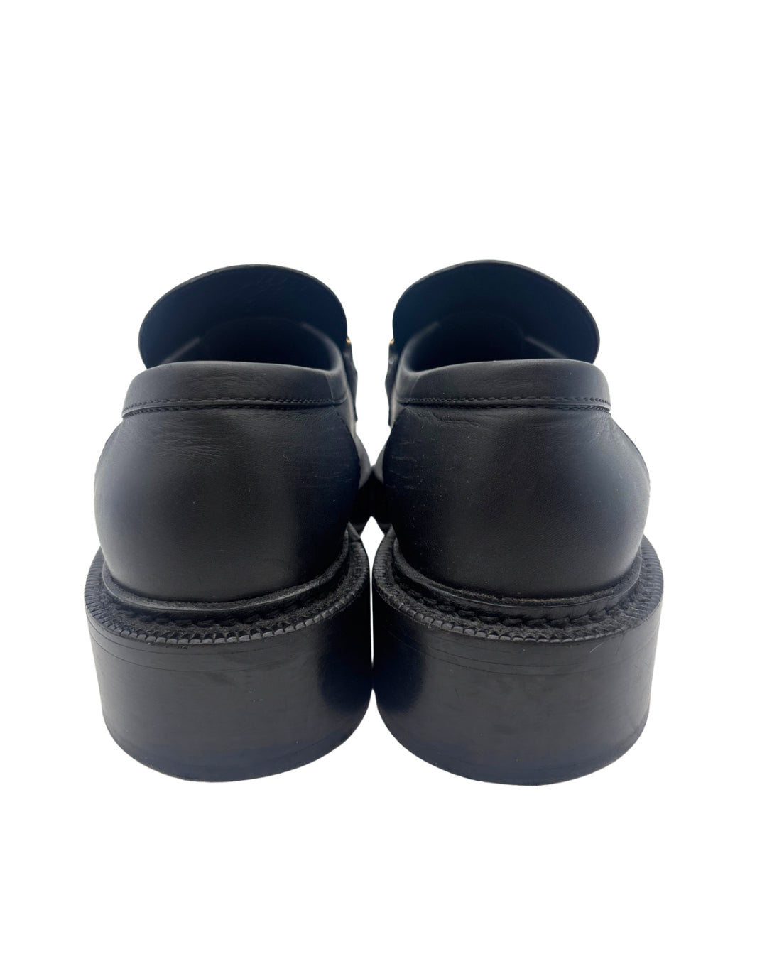 Louis Vuitton Size 37 (US 6.5) Academy Loafers