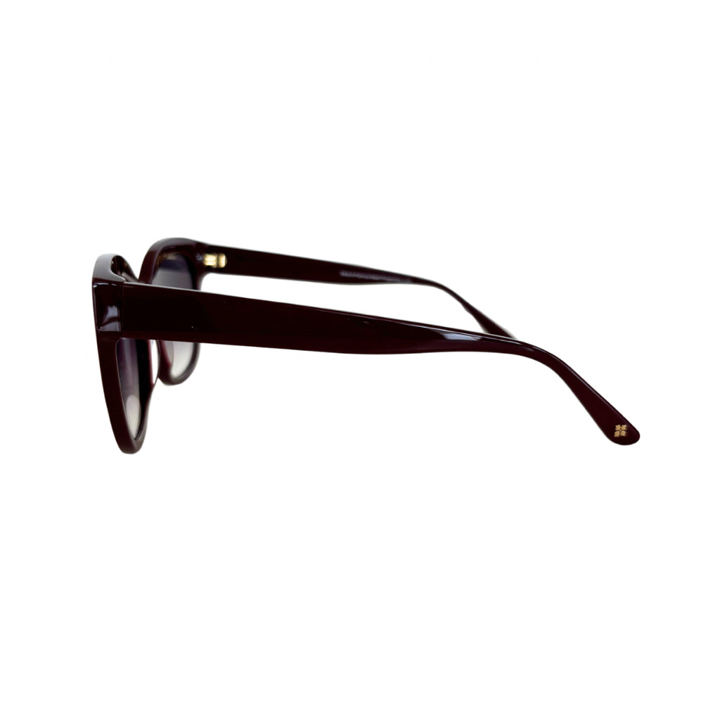 Patricia Nash Maroon Audrey Sunglasses