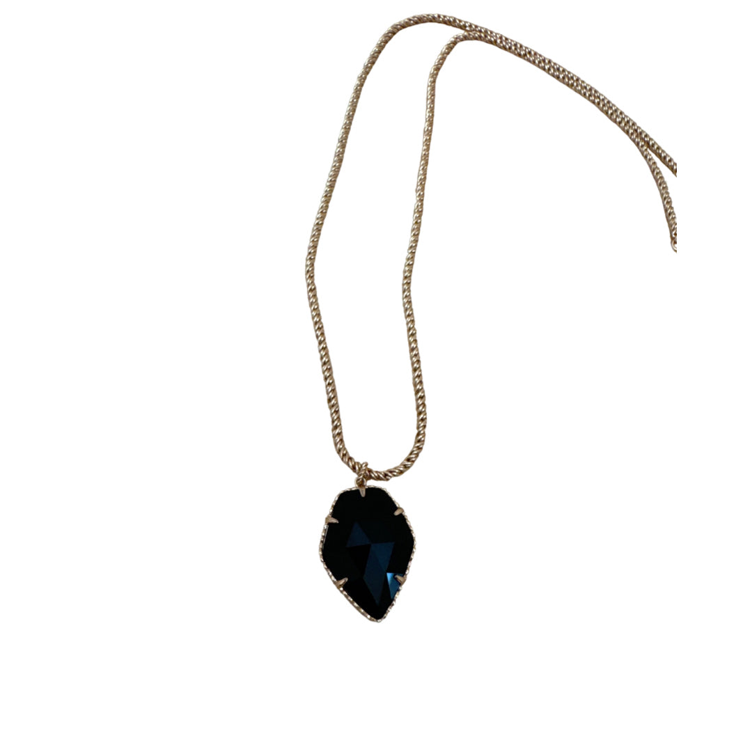 Kendra Scott Black Gem Necklace