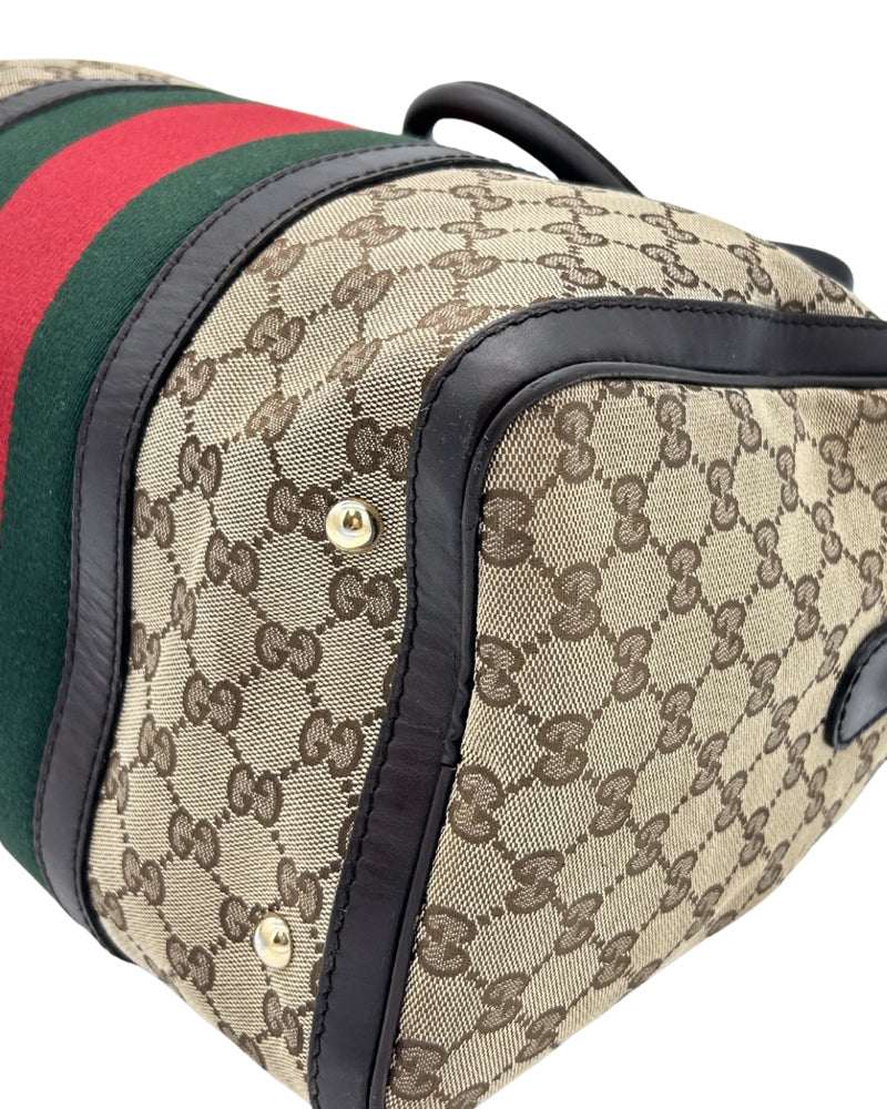 Gucci Canvas Boston