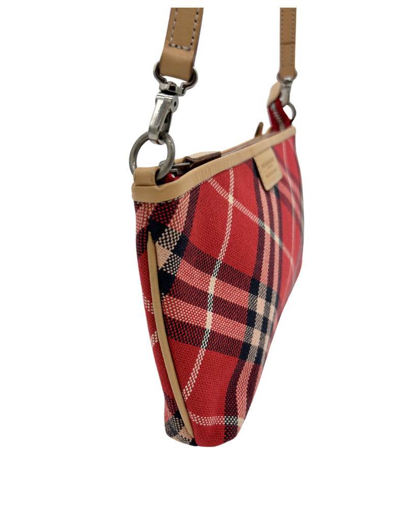 Burberry Plaid Shoulder Bag