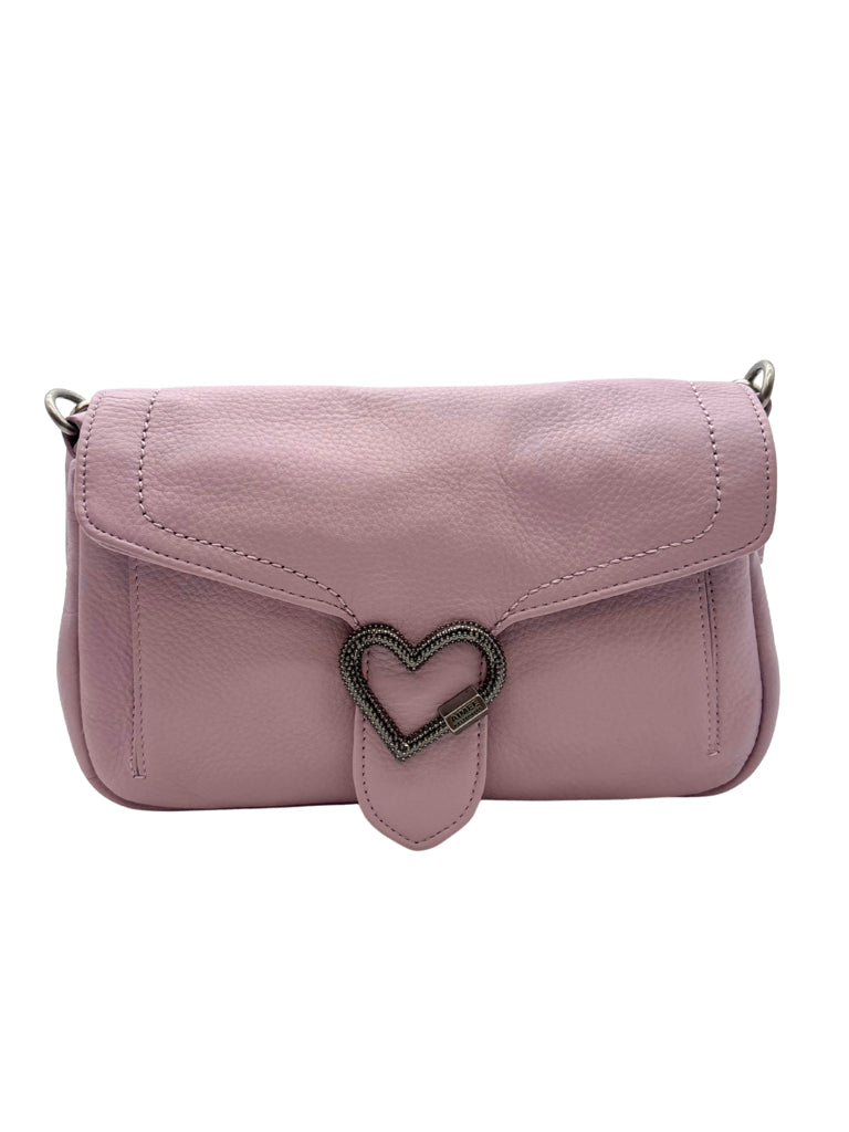 Aimee Kestenberg Pink Heart Purse
