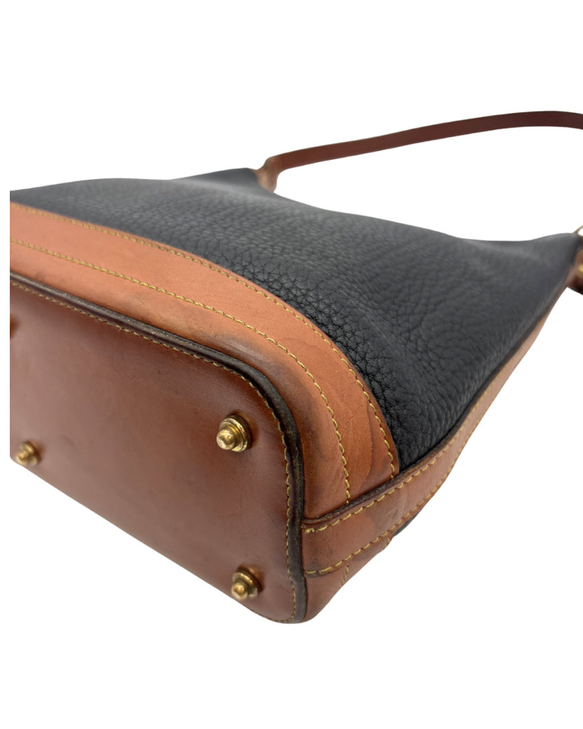 Dooney &  Bourke Black and Brown Purse