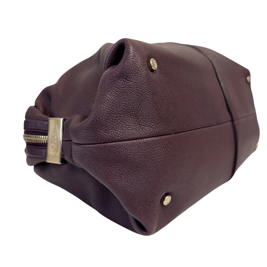 Tods Purple Purse