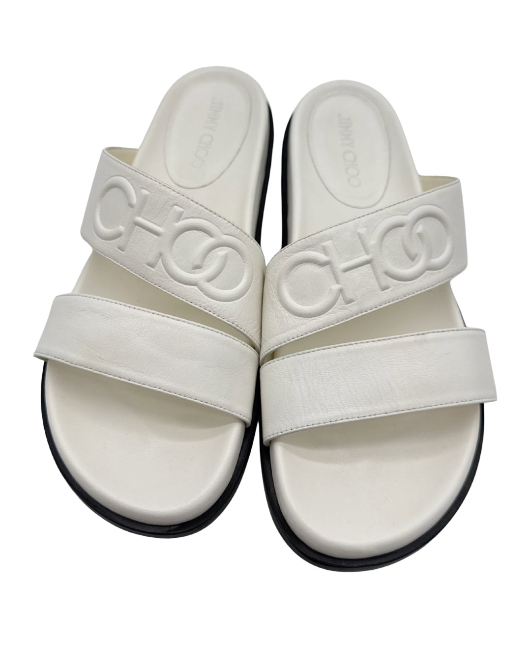 Jimmy Choo Size 40 Nappa Choo Sandals