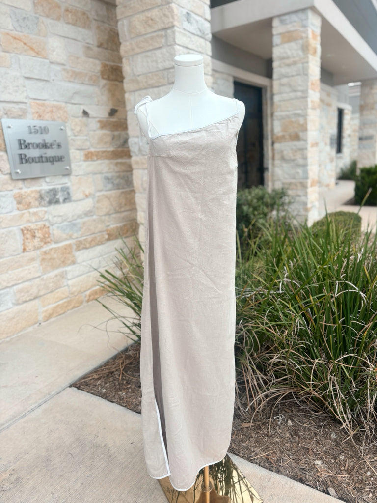 Retail $128 Sabo Size Small Khaki Dress