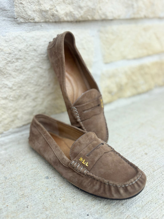 Ralph Lauren Size 8.5 Brown Loafers
