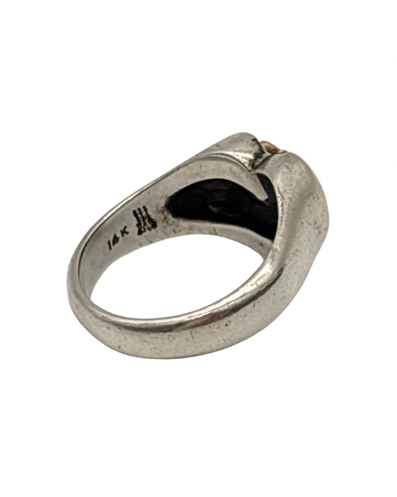James Avery Size 5.5 Heart Cross Ring
