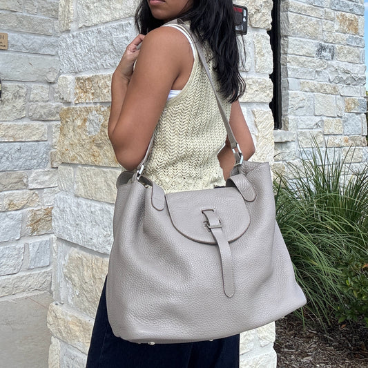 Meli Melo Gray Handbag