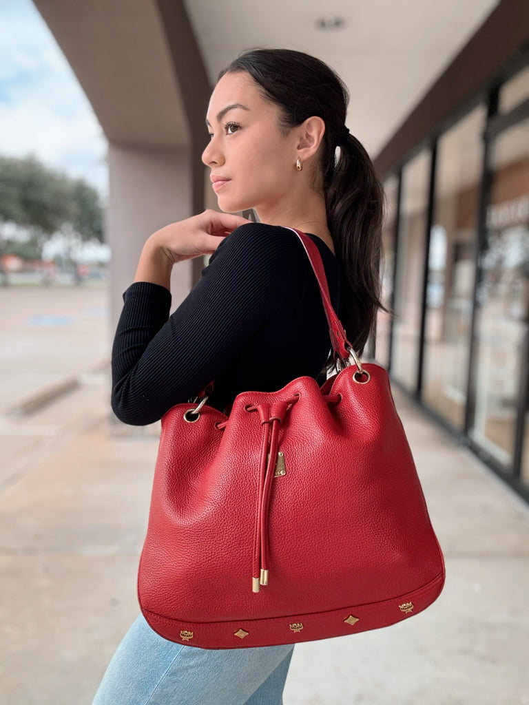 MCM Red Purse