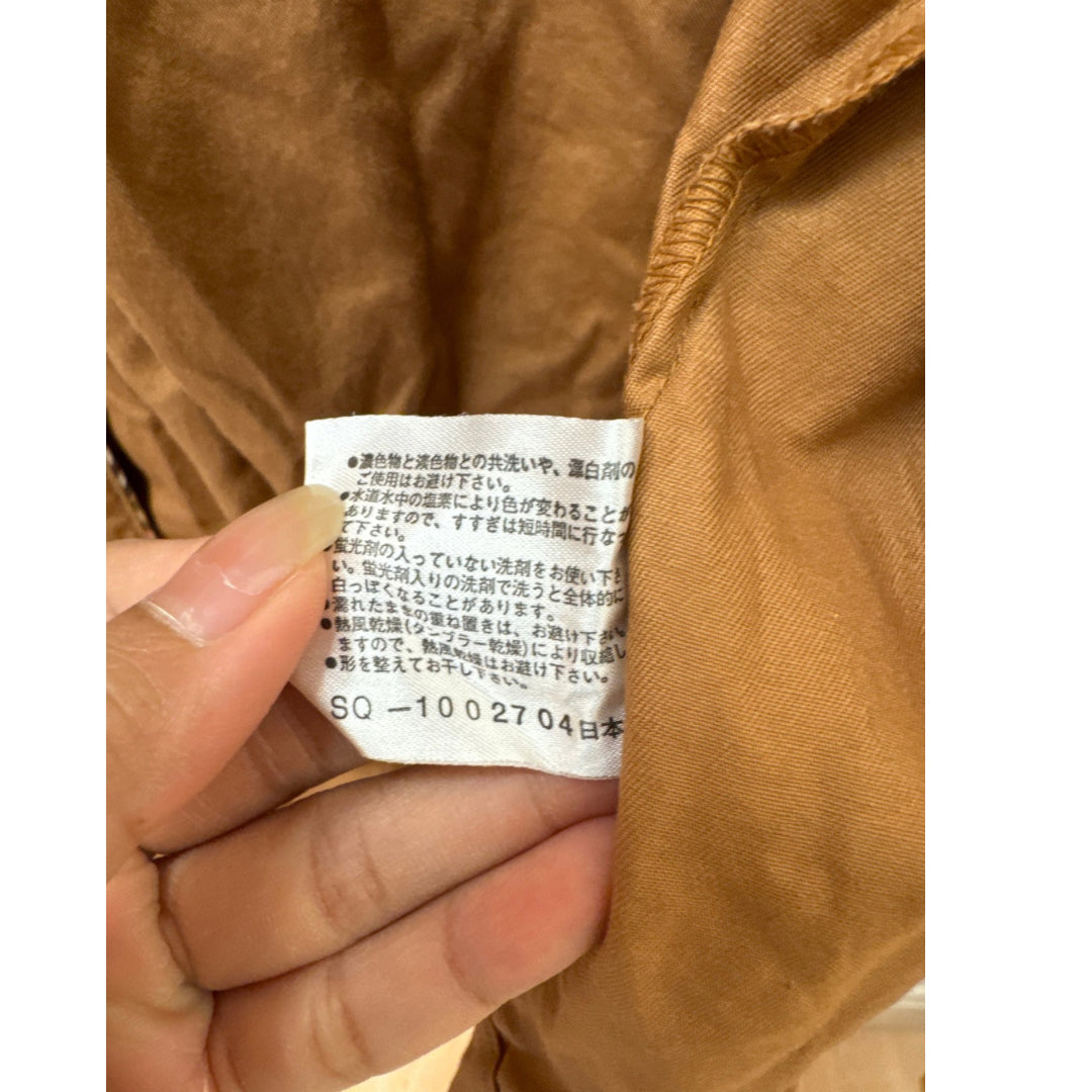 Burberry Size Medium Brown PJ Set