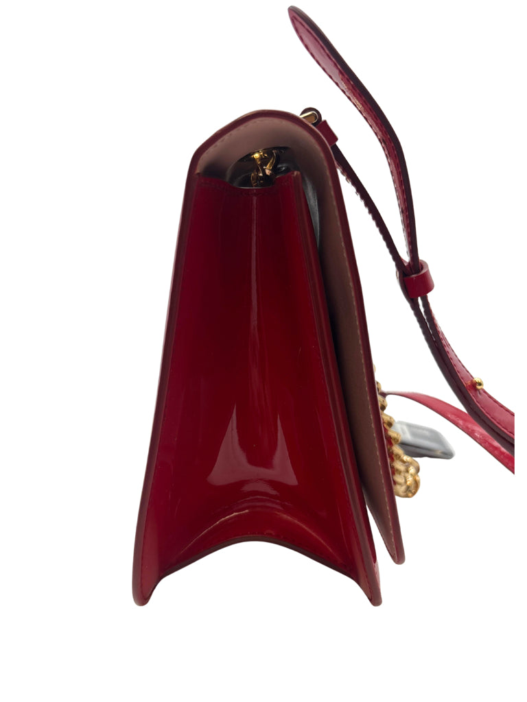 Ferragamo Red Vara Bowknot Crossbody