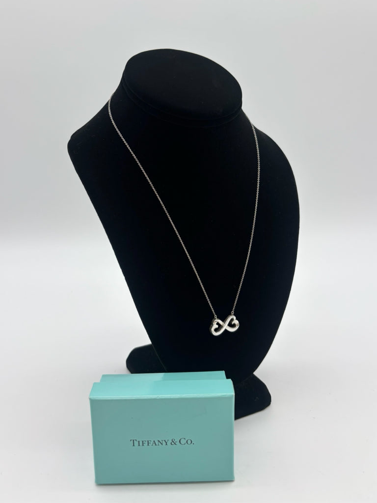 Tiffany & Co. Paloma Picassa Double Loving Heart Necklace