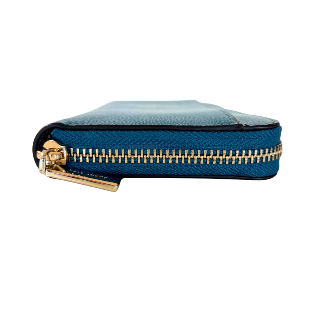 Kate Spade Teal Zippy Wallet