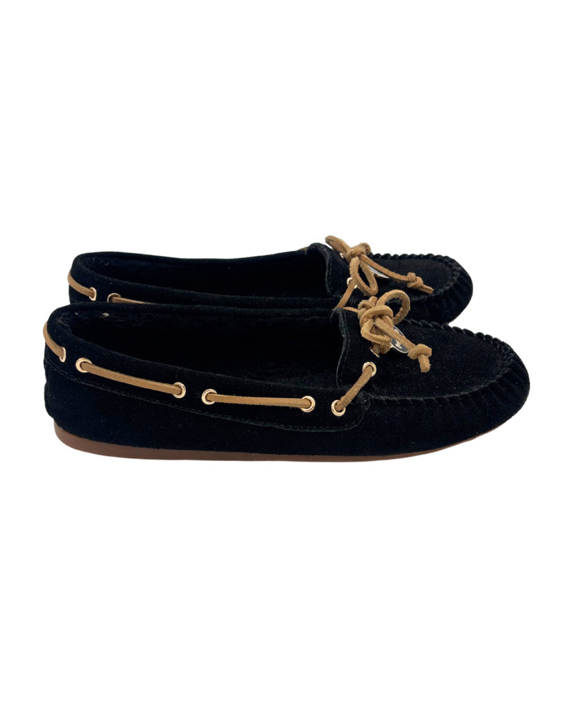 Coach Size 37 Black Loafers