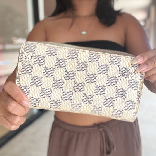Louis Vuitton Damier Azur Long Wallet