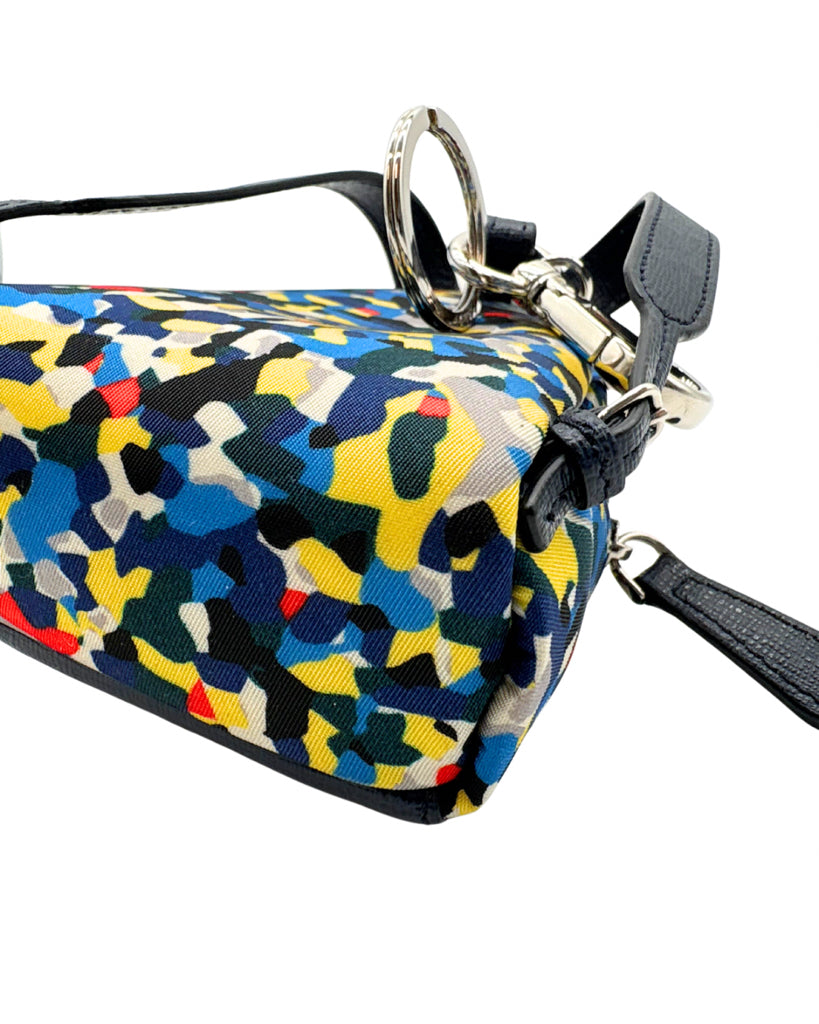 Fendi Multi-Color Monster Mini Backpack Key Charm